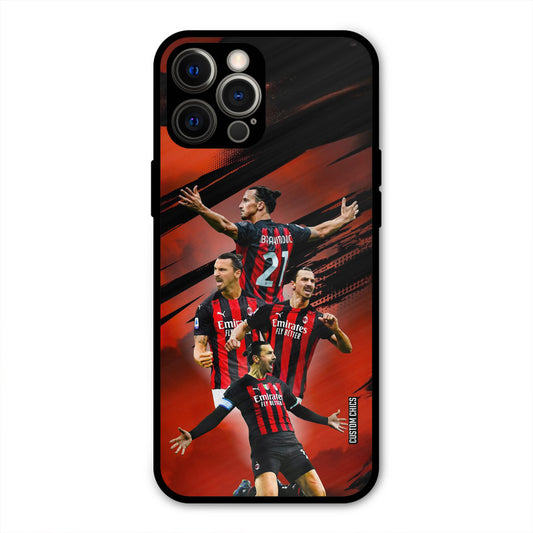 Zlatan Ibrahimovic Agression  iPhone 12 Pro Max Mobile Back Cover - Sports PrintShield Case