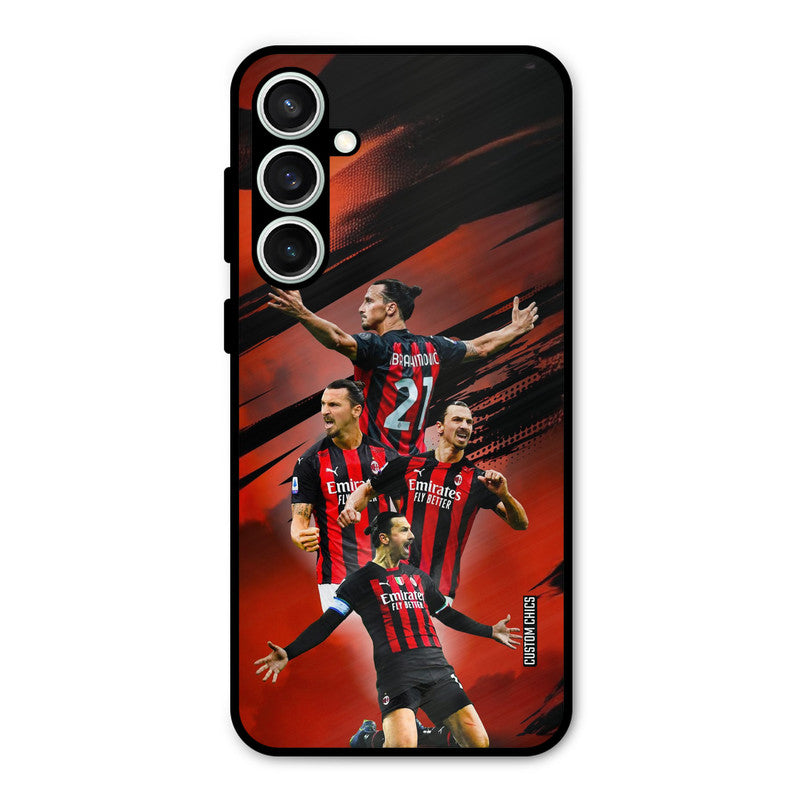 Zlatan Ibrahimovic Agression Samsung Galaxy S23 Mobile Back Cover - Sports PrintShield Case