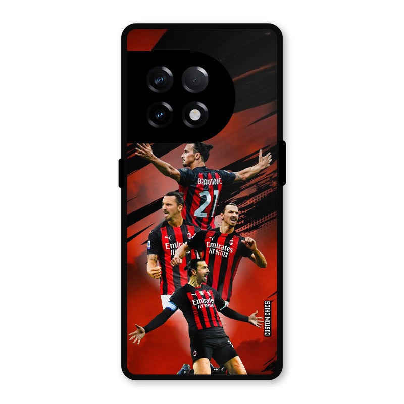 Zlatan Ibrahimovic Agression OnePlus 11R Mobile Back Cover - Sports PrintShield Case