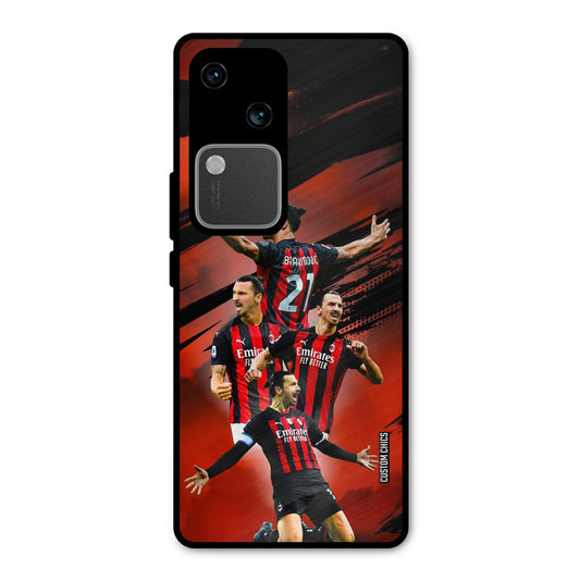 Zlatan Ibrahimovic Agression Vivo V30 Mobile Back Cover - Sports PrintShield Case