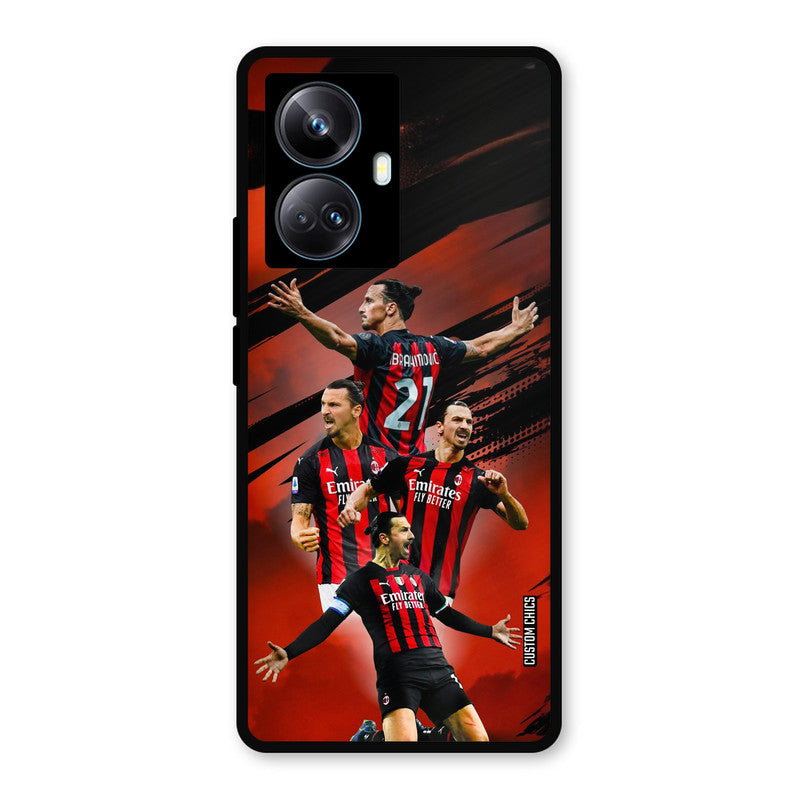 Zlatan Ibrahimovic Agression Realme 10 Pro Plus Mobile Back Cover - Sports PrintShield Case
