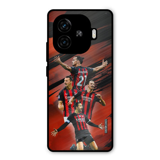 Zlatan Ibrahimovic Agression iQoo Neo 10R Mobile Back Cover - Sports PrintShield Case