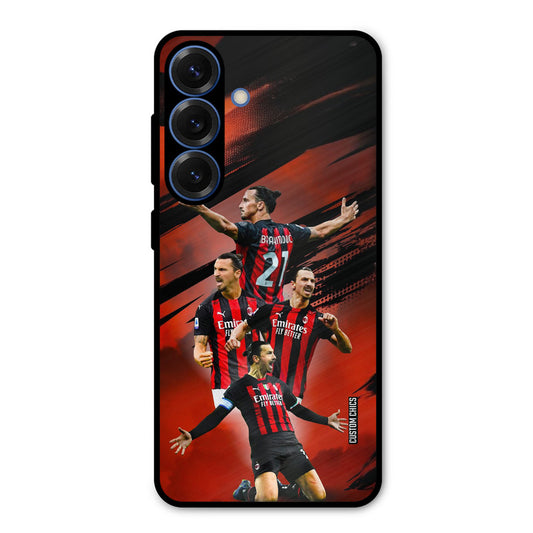 Zlatan Ibrahimovic Agression Samsung Galaxy S25 Mobile Back Cover - Sports PrintShield Case