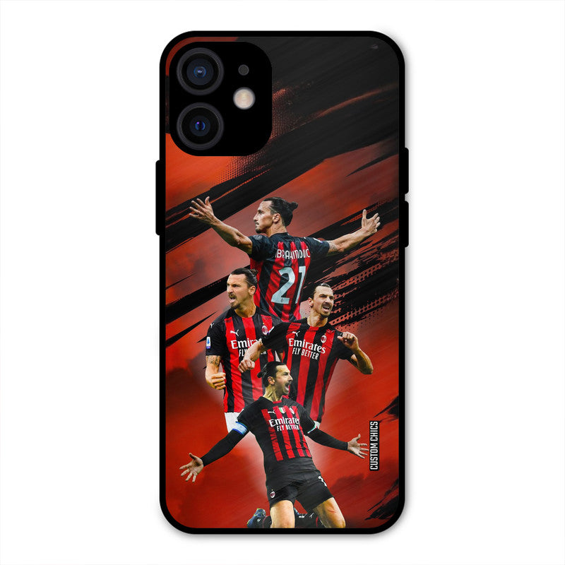Zlatan Ibrahimovic Agression iPhone 12 Mini Mobile Back Cover - Sports PrintShield Case