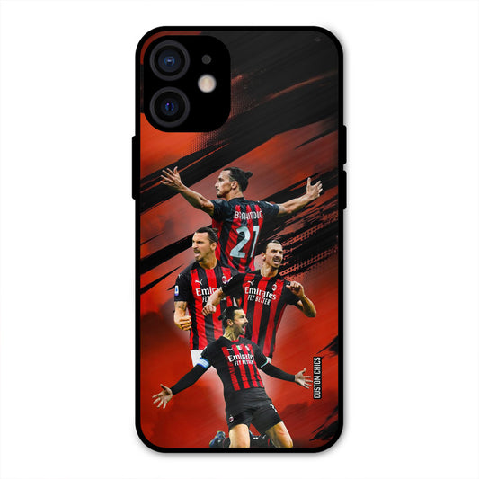 Zlatan Ibrahimovic Agression iPhone 12 Mini Mobile Back Cover - Sports PrintShield Case