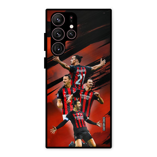 Zlatan Ibrahimovic Agression Samsung Galaxy S22 Ultra Mobile Back Cover - Sports PrintShield Case