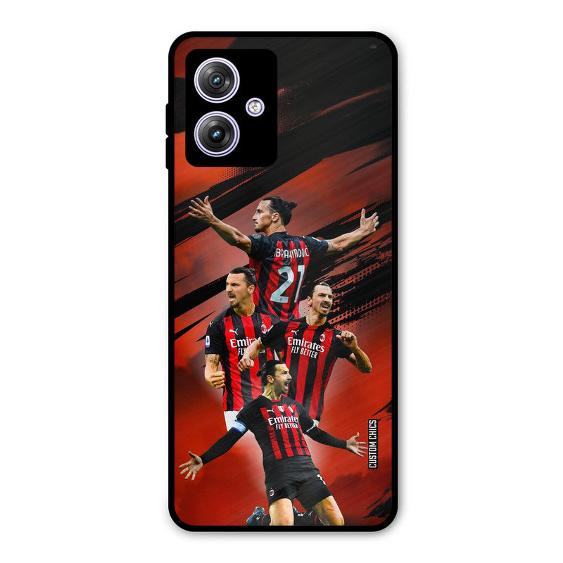 Zlatan Ibrahimovic Agression Moto G54 Mobile Back Cover - Sports PrintShield Case