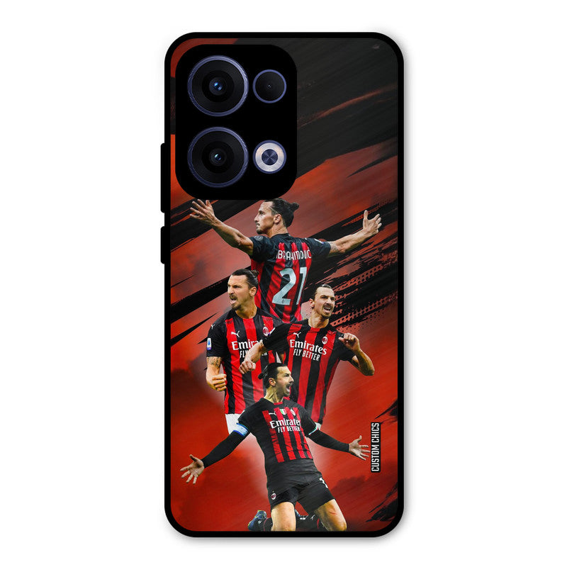 Zlatan Ibrahimovic Agression Oppo Reno 13 5G Mobile Back Cover - Sports PrintShield Case