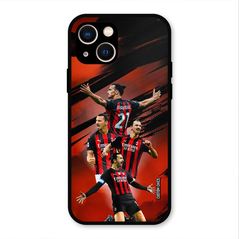 Zlatan Ibrahimovic Agression  iPhone 13 Mobile Back Cover - Sports PrintShield Case
