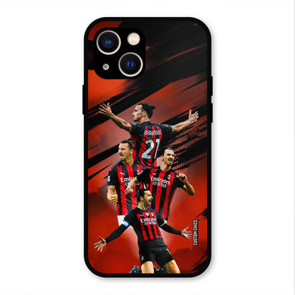 Zlatan Ibrahimovic Agression  iPhone 13 Mobile Back Cover - Sports PrintShield Case