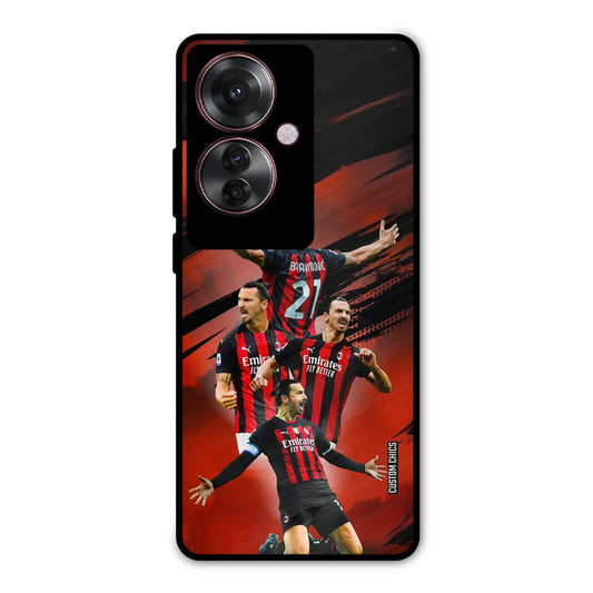 Zlatan Ibrahimovic Agression Oppo F25 Pro Mobile Back Cover - Sports PrintShield Case