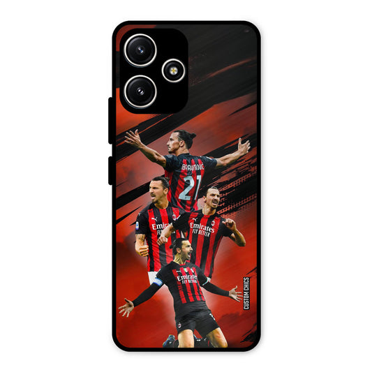Zlatan Ibrahimovic Agression Redmi 12 5G Mobile Back Cover - Sports PrintShield Case