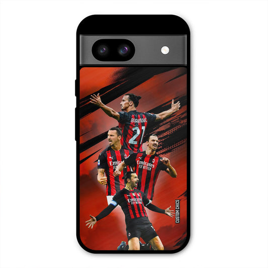 Zlatan Ibrahimovic Agression Google Pixel 8a Mobile Back Cover - Sports PrintShield Case