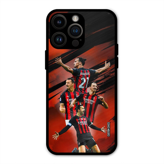 Zlatan Ibrahimovic Agression  iPhone 14 Pro Max Mobile Back Cover - Sports PrintShield Case