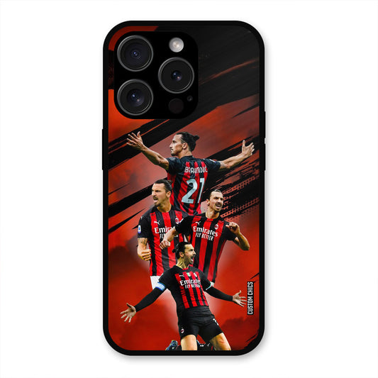 Zlatan Ibrahimovic Agression  iPhone 15 Pro Max Mobile Back Cover - Sports PrintShield Case