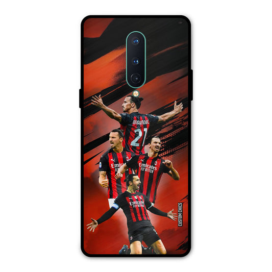 Zlatan Ibrahimovic Agression Oneplus 8 Mobile Back Cover - Sports PrintShield Case
