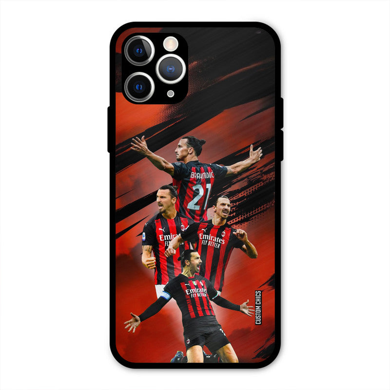 Zlatan Ibrahimovic Agression  iPhone 11 Pro Mobile Back Cover - Sports PrintShield Case