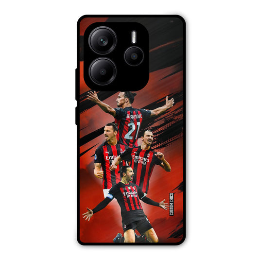 Zlatan Ibrahimovic Agression Redmi Note 14 Mobile Back Cover - Sports PrintShield Case