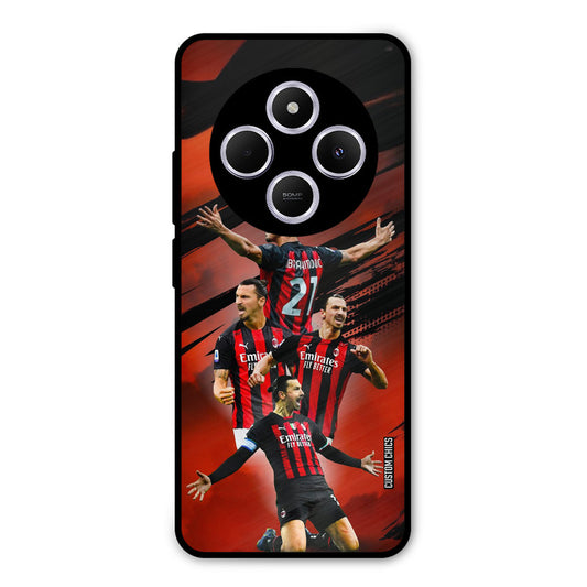 Zlatan Ibrahimovic Agression Redmi 14c Mobile Back Cover - Sports PrintShield Case