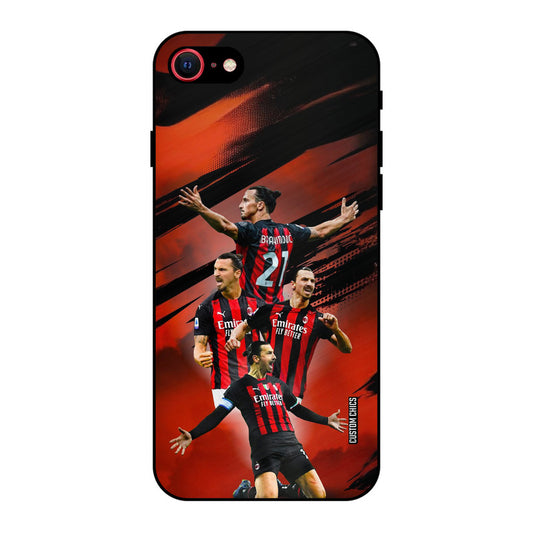 Zlatan Ibrahimovic Agression iPhone SE 2020 Mobile Back Cover - Sports PrintShield Case