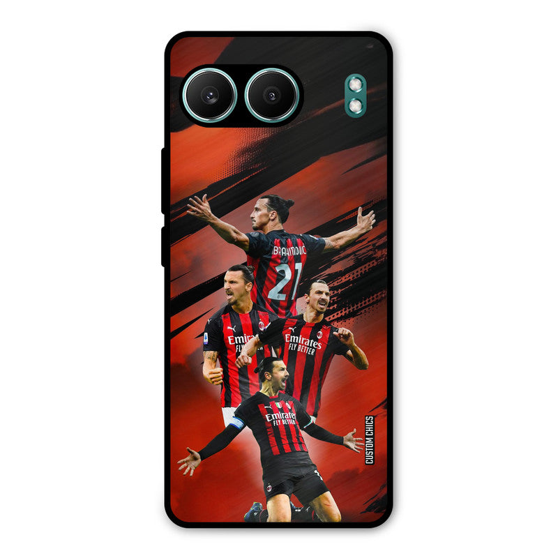 Zlatan Ibrahimovic Agression OnePlus Nord 4 Mobile Back Cover - Sports PrintShield Case