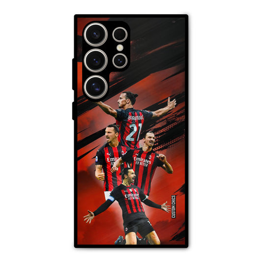 Zlatan Ibrahimovic Agression Samsung Galaxy S24 Ultra Mobile Back Cover - Sports PrintShield Case