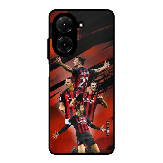 Zlatan Ibrahimovic Agression Poco C71 Mobile Back Cover - Sports PrintShield Case