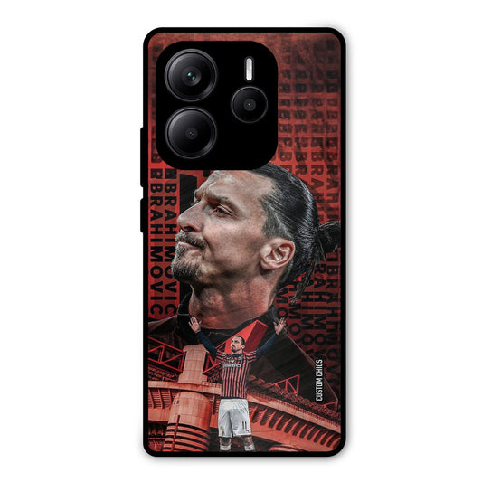 Zlatan Ibrahimovic Redmi Note 14 Mobile Back Cover - Sports PrintShield Case