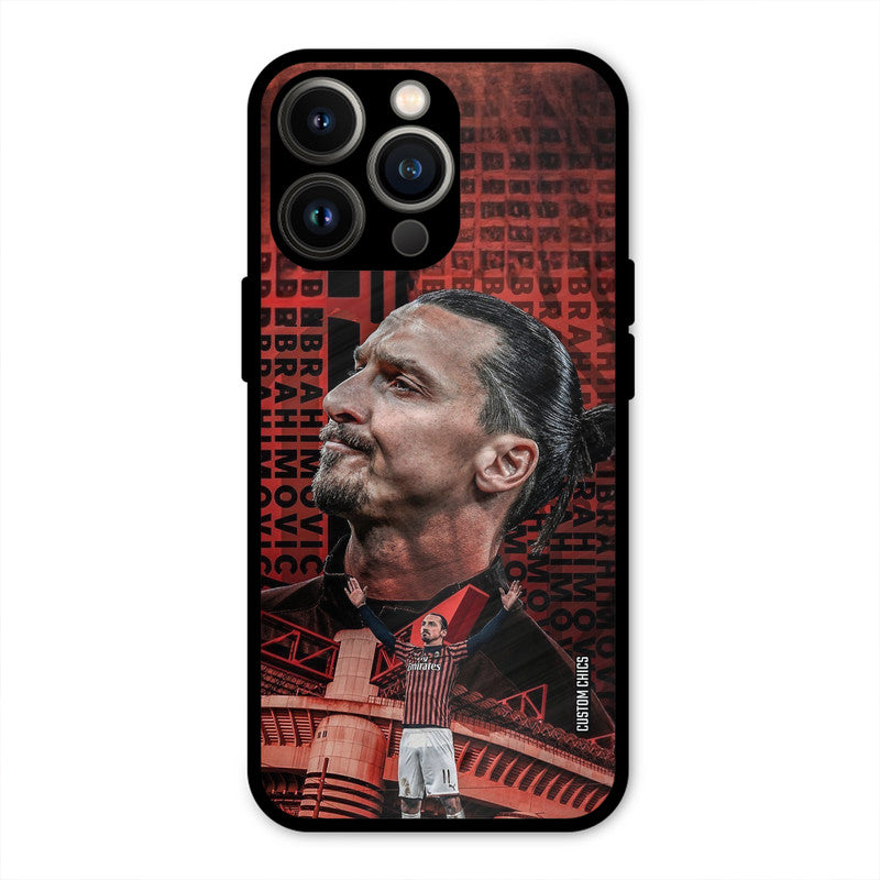 Zlatan Ibrahimovic  iPhone 13 Pro Mobile Back Cover - Sports PrintShield Case