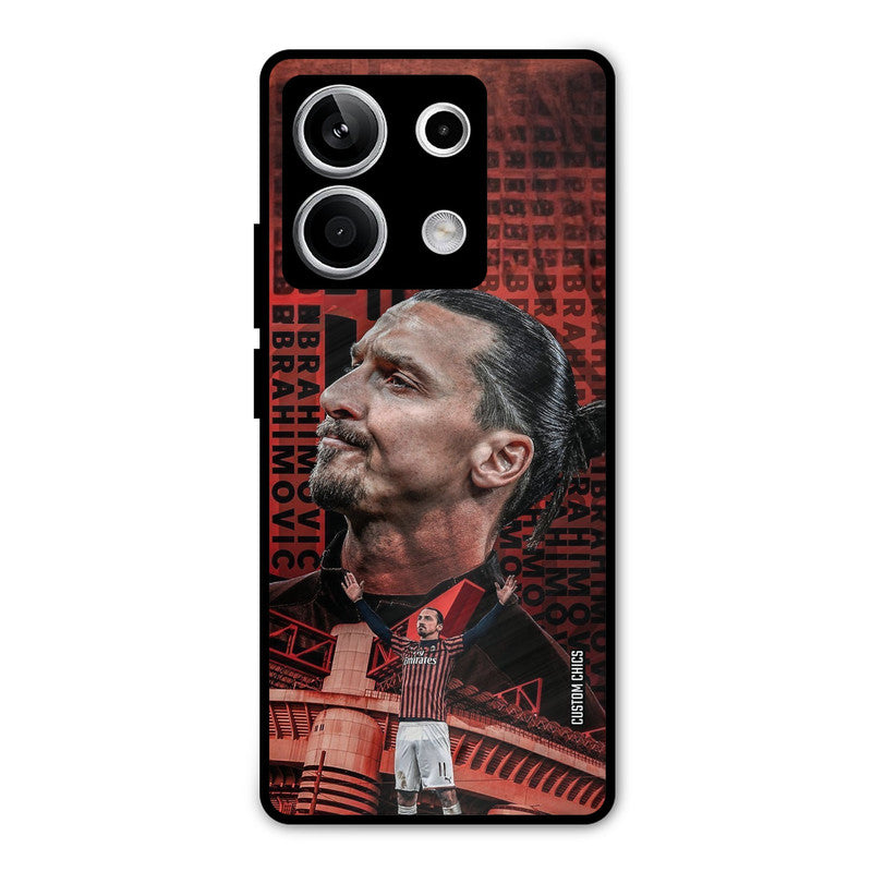 Zlatan Ibrahimovic Redmi Note 13 5G Mobile Back Cover - Sports PrintShield Case