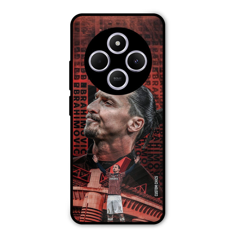Zlatan Ibrahimovic Redmi 14c Mobile Back Cover - Sports PrintShield Case