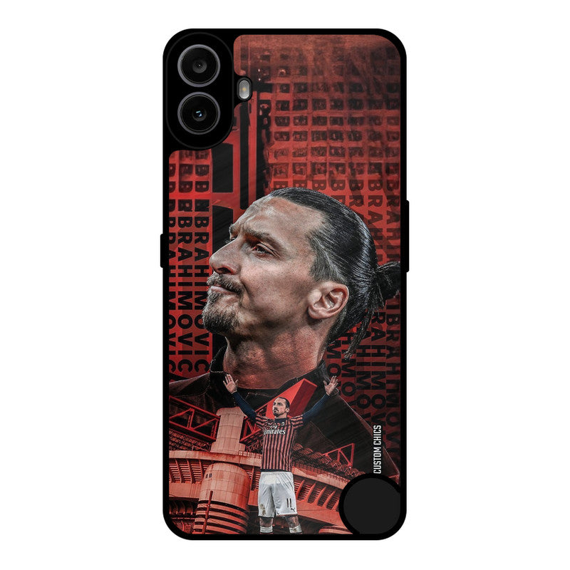 Zlatan Ibrahimovic Nothing CMF Phone 1 Mobile Back Cover - Sports PrintShield Case