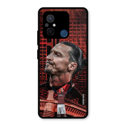 Zlatan Ibrahimovic Redmi 12c Mobile Back Cover - Sports PrintShield Case