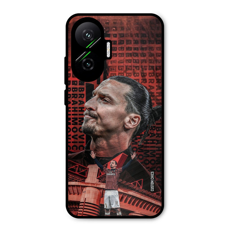 Zlatan Ibrahimovic Agression Poco F7 5G Mobile Back Cover - Sports PrintShield Case