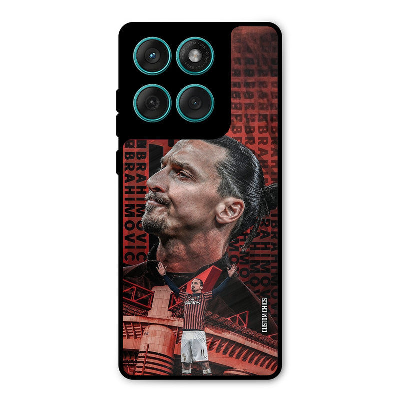 Zlatan Ibrahimovic Motorola Edge 60 Mobile Back Cover - Sports PrintShield Case