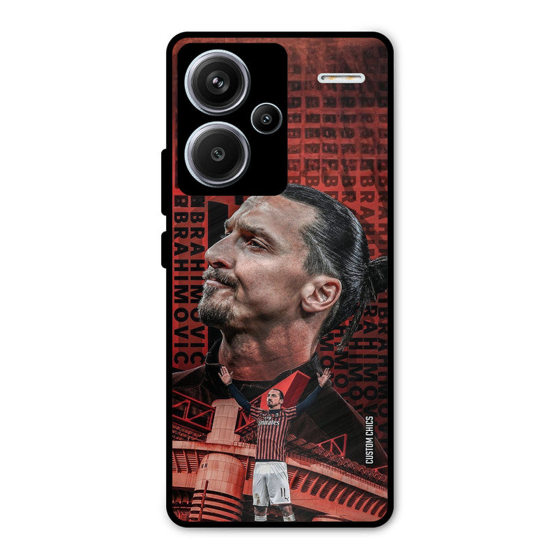 Zlatan Ibrahimovic Redmi Note 13 Pro Plus Mobile Back Cover - Sports PrintShield Case