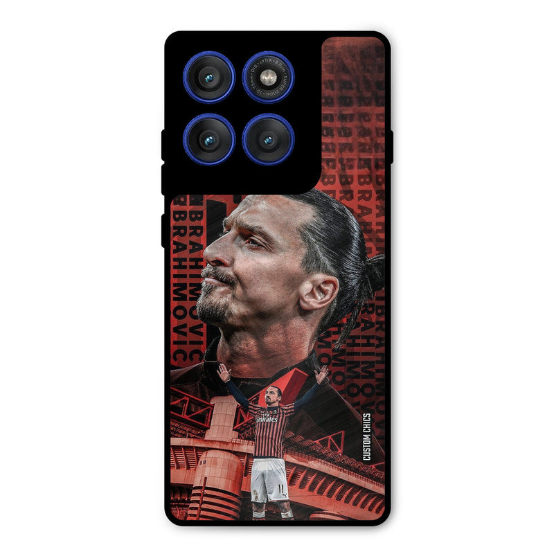 Zlatan Ibrahimovic Motorola Edge 60 Pro Mobile Back Cover - Sports PrintShield Case