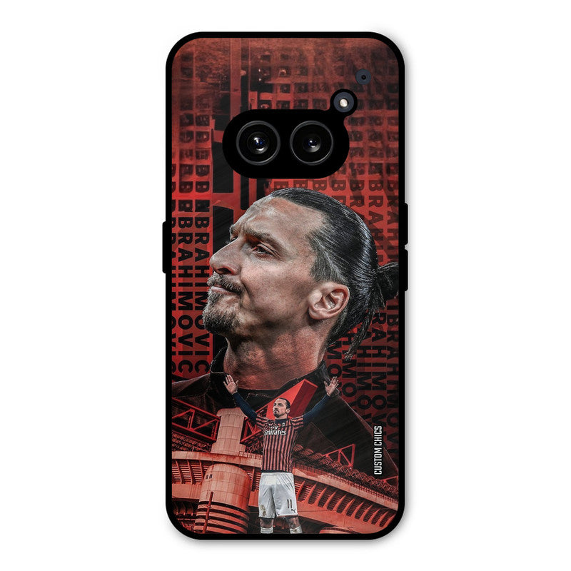 Zlatan Ibrahimovic Nothing Phone 2a Mobile Back Cover - Sports PrintShield Case