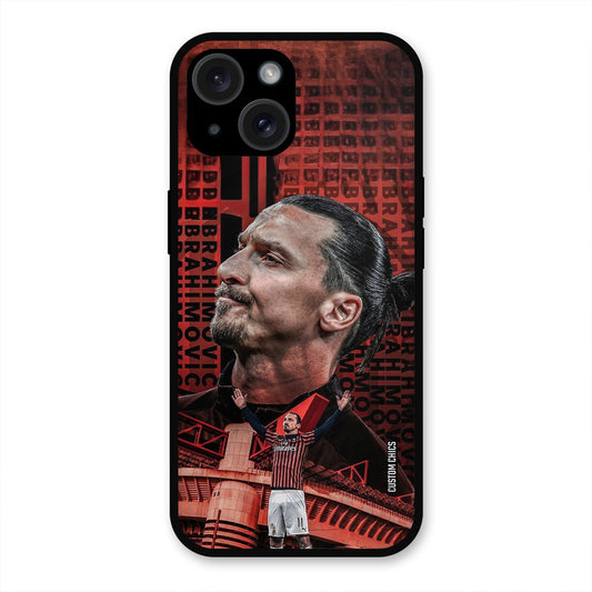 Zlatan Ibrahimovic  iPhone 15 Plus Mobile Back Cover - Sports PrintShield Case