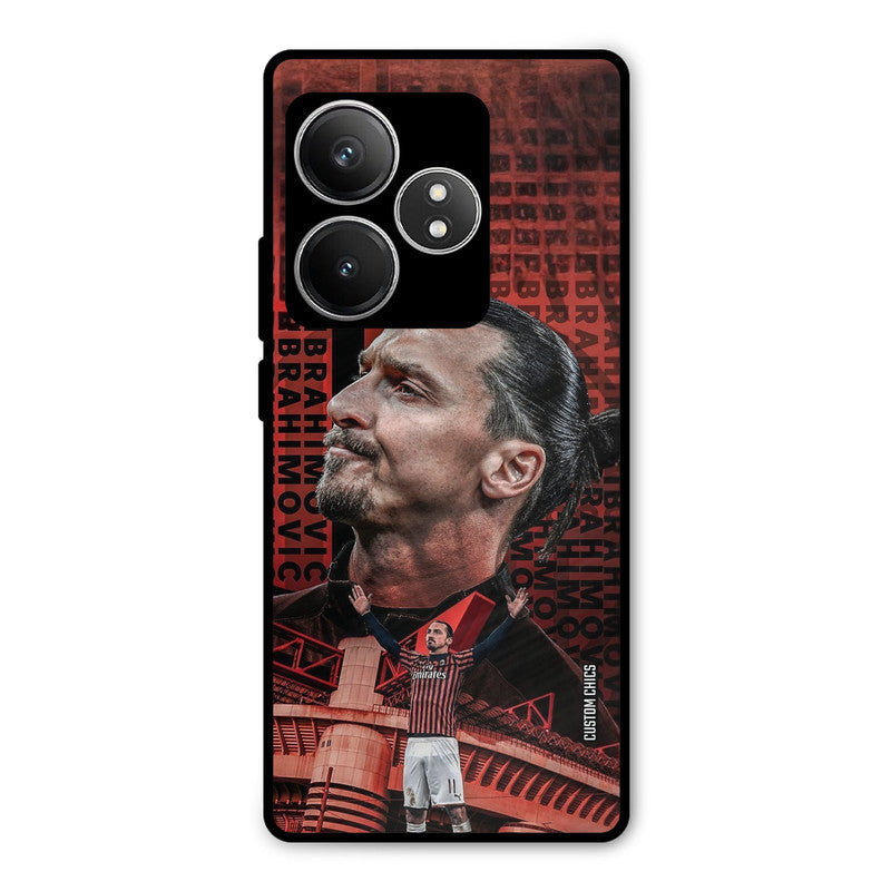 Zlatan Ibrahimovic Realme GT 6T Mobile Back Cover - Sports PrintShield Case