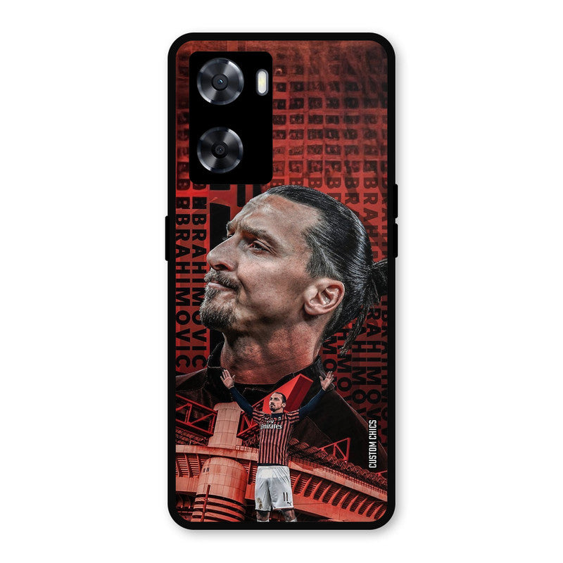 Zlatan Ibrahimovic Oppo A57 2022 Mobile Back Cover - Sports PrintShield Case
