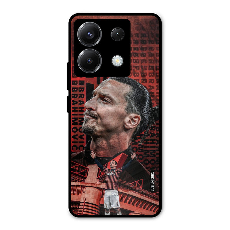 Zlatan Ibrahimovic Poco X6 Mobile Back Cover - Sports PrintShield Case