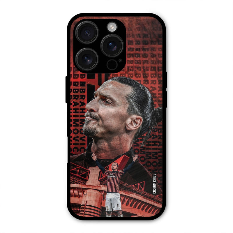 Zlatan Ibrahimovic  iPhone 16 Pro Max Mobile Back Cover - Sports PrintShield Case