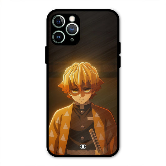 Thunderboy Zenitsu iPhone 11 Pro Max Mobile Back Cover - Anime PrintShield Case