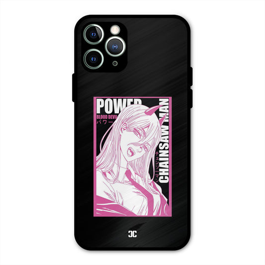 Blood Devil Power iPhone 11 Pro Max Mobile Back Cover - Anime PrintShield Case