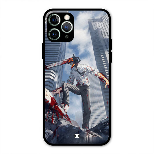Denji Fighting iPhone 11 Pro Max Mobile Back Cover - Anime PrintShield Case