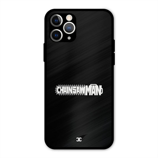 Chainsaw Logo iPhone 11 Pro Mobile Back Cover - Anime PrintShield Case