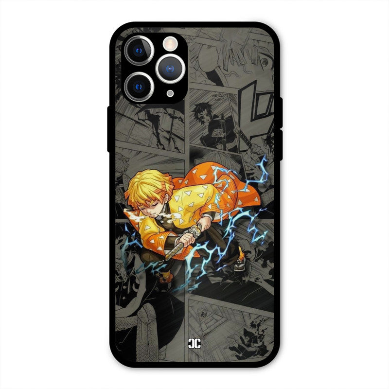 Zenitsu Manga iPhone 11 Pro Mobile Back Cover - Anime PrintShield Case