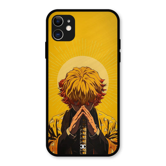 Calm Zenitsu iPhone 11 Mobile Back Cover - Anime PrintShield Case