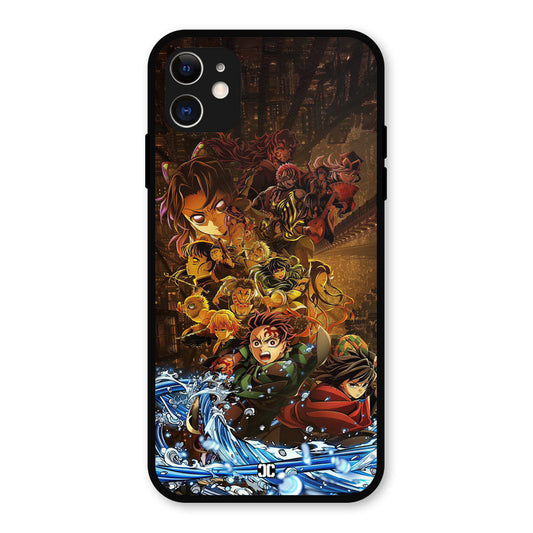 Demon Slayers iPhone 11 Mobile Back Cover - Anime PrintShield Case